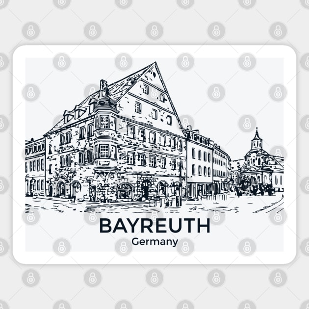 Bayreuth - Germany Magnet by Lakeric